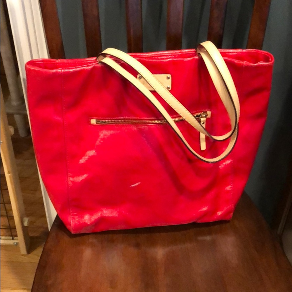 Kate spade red shoulder bag